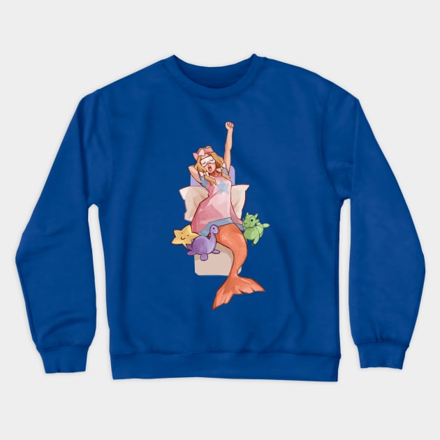 Mermay - Morning Crewneck Sweatshirt by AJams